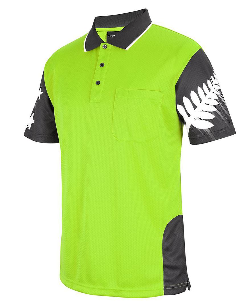 6HNF JBs HV NZ FERN POLO,Sporting the Silver Fern in Hi Vis - nothing better for any Kiwi Tradie on the work site,"<h3>Details</ image 7